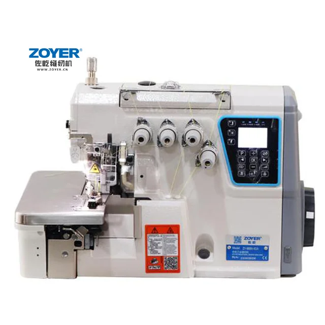 

ZY988B-4DA Full Automatic Mechatronics High Speed Computerized Overlock Sewing Machine