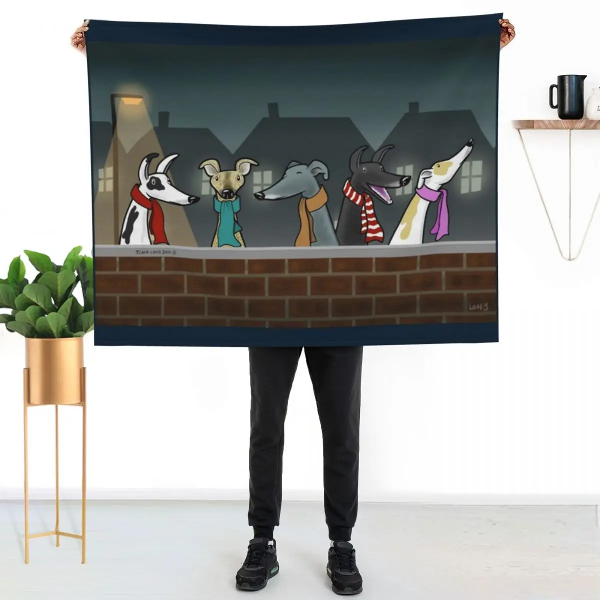 The Gathering Throw Blanket Warm Throw Blanket Gift for Anniversary