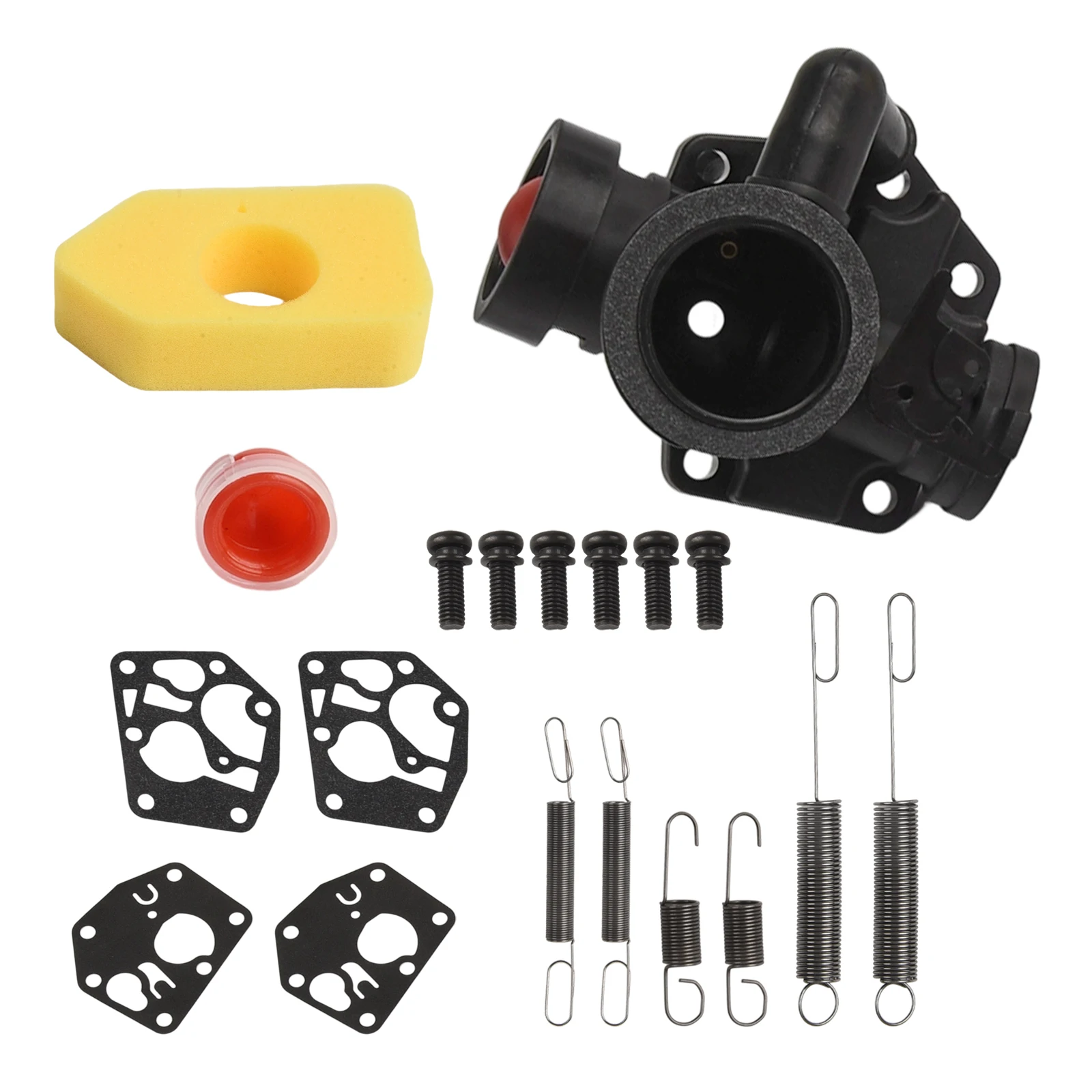 Comprehensive Carburetor Kit 795477 for Lawn Mower Vertical Engines Easy Installation with Essential Components