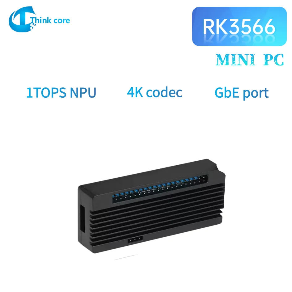 Rockchip RK3566 Single Board Computer Self-made PC Kit Motherboard Linux Android Development Board Compatible with Raspberry Pi