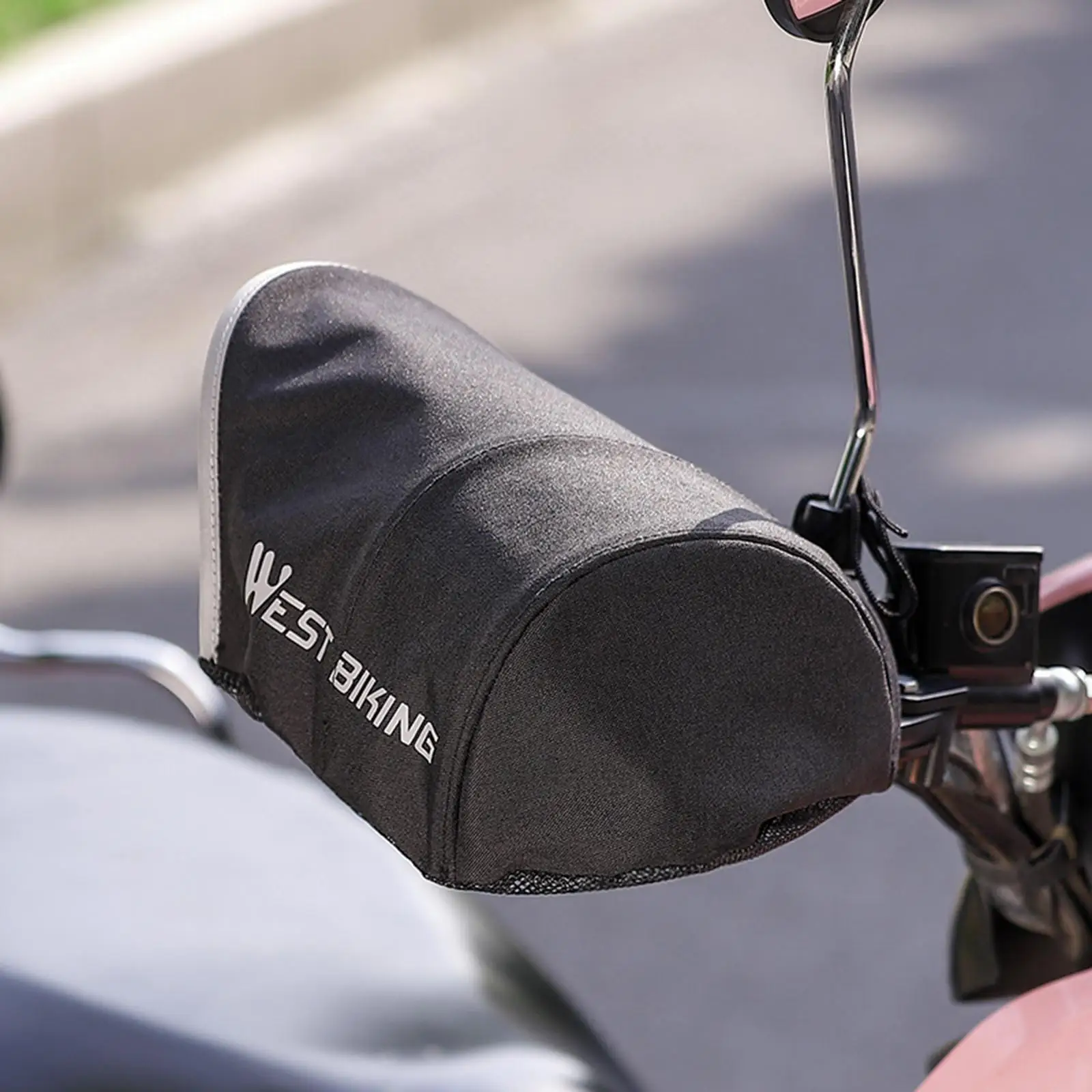 

2Pcs Motorcycle Handlebar Gloves Muff MTB Bike Handlebar Mittens for Electric