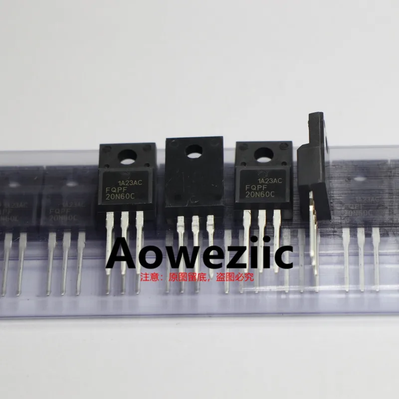 Aoweziic  100% Best Quality  FQPF20N60C  FQPF20N60   20N60C TO-220F MOSFET 20A 600V (Taiwan Manufacturer)