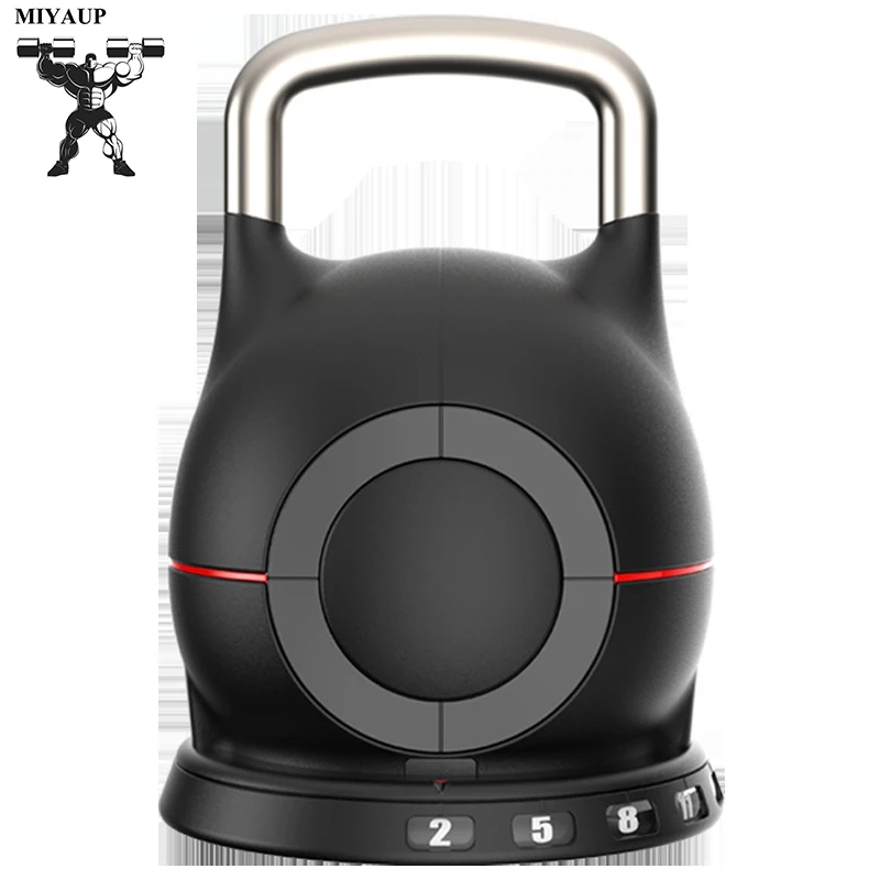 MIYAUP New Product Launch Quick Adjustable Weighing 20 KG/44 Pounds With 7 Adjustable Levels Kettlebell