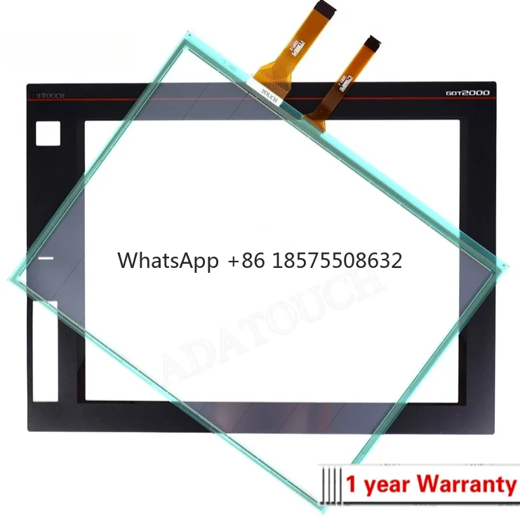 Touch Screen Panel Glass Digitizer for GT2712-STBA GT2712-STBD GT2712-STWA GT2712-STWD Touchscreen and Overlay Protective Film