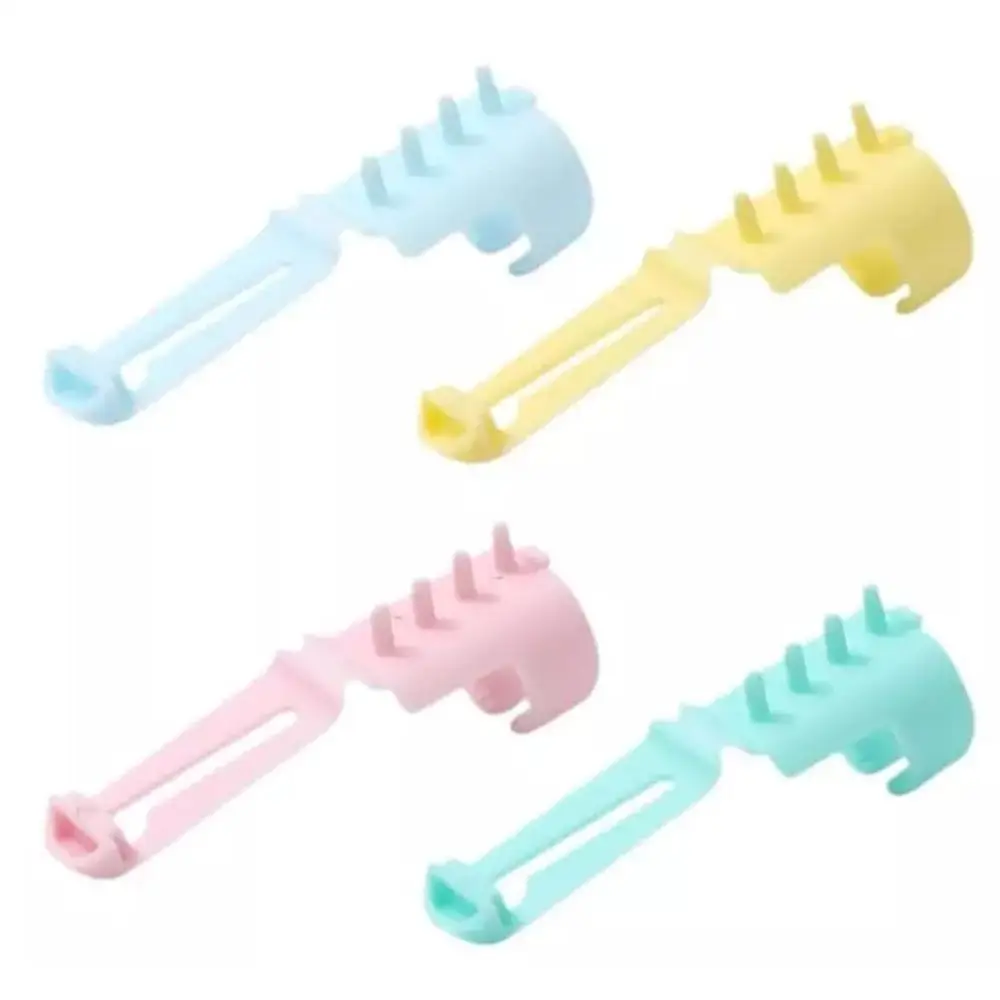 1set Color plastic finger splitter, yarn lead, hand woven sweater lead, winding yarn DIY tool