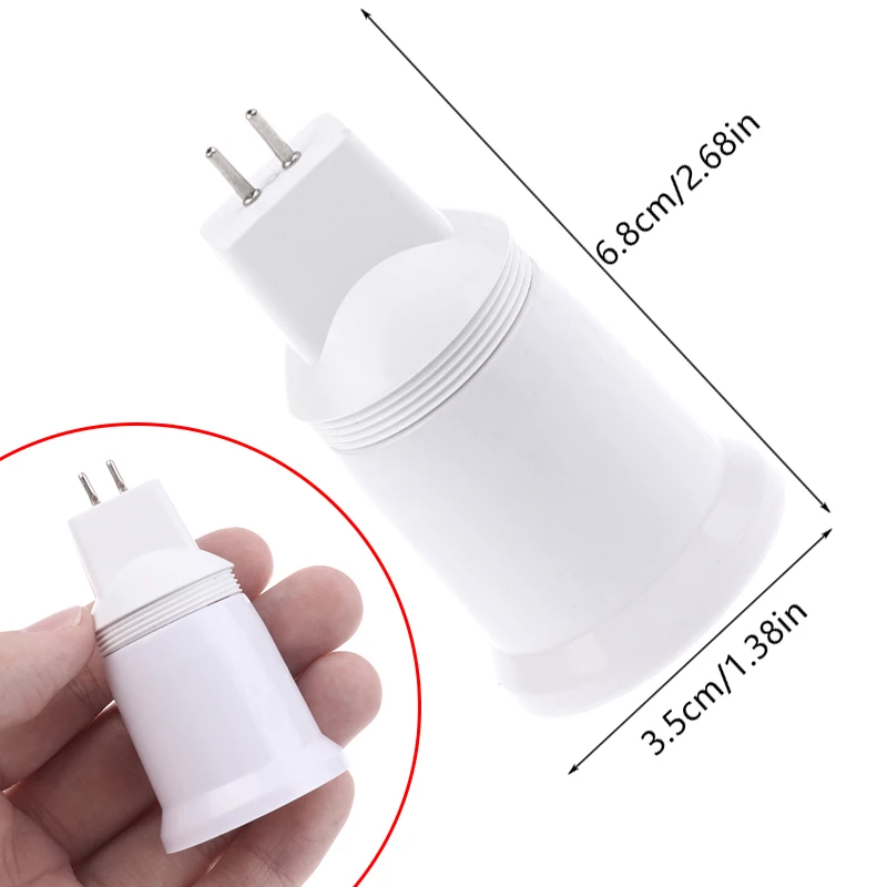 

MR16 G5.3 To E26/E27 Plug-in Lampholder Changed To Threaded Lampholder Lamp Holder Converter Adapter Screw Socket