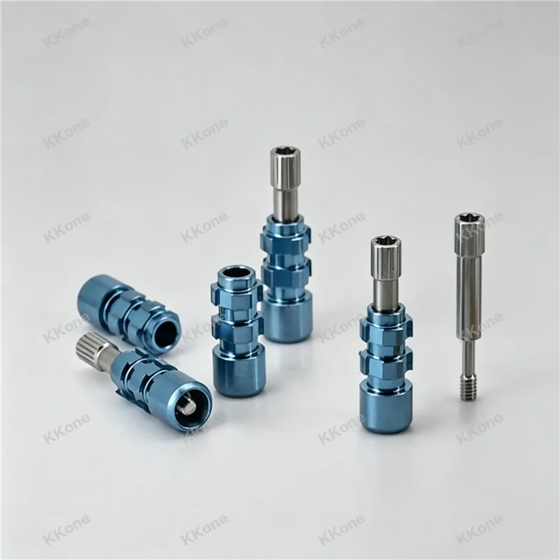 10Pcs Composite Open Transfer Impression Coping For ITI System Dental Implant Laboratory Accessories
