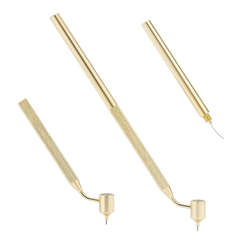 

1PC Slanting Fine Line Painting Pen Fluid Writer Pen Aluminum Fineliners Paint Pen Student Sketch Portable Drawing Tools