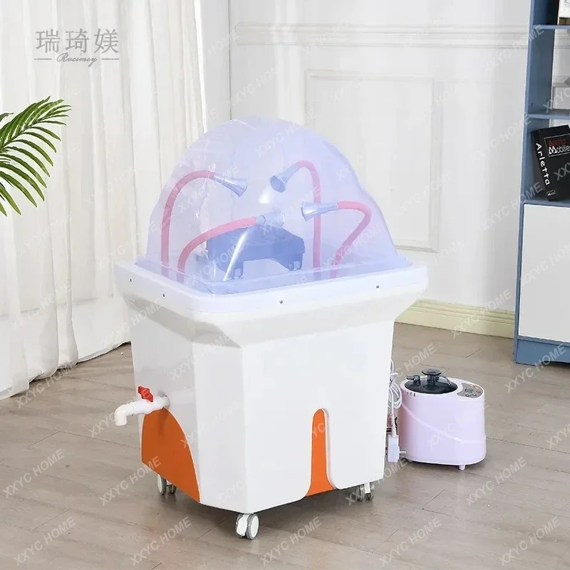 Barber shop SPA automatic constant temperature water circulation head treatment instrument head treatment basin