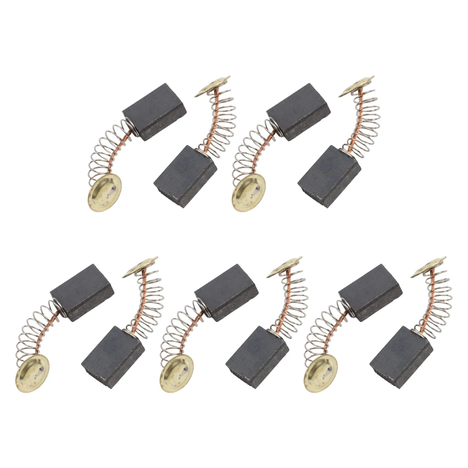 Carbon Brushes Electric Tools Thick Copper Wire Carbon Brushes Set Drill Chain Saw Electric Tools Hot Environment Features Gold