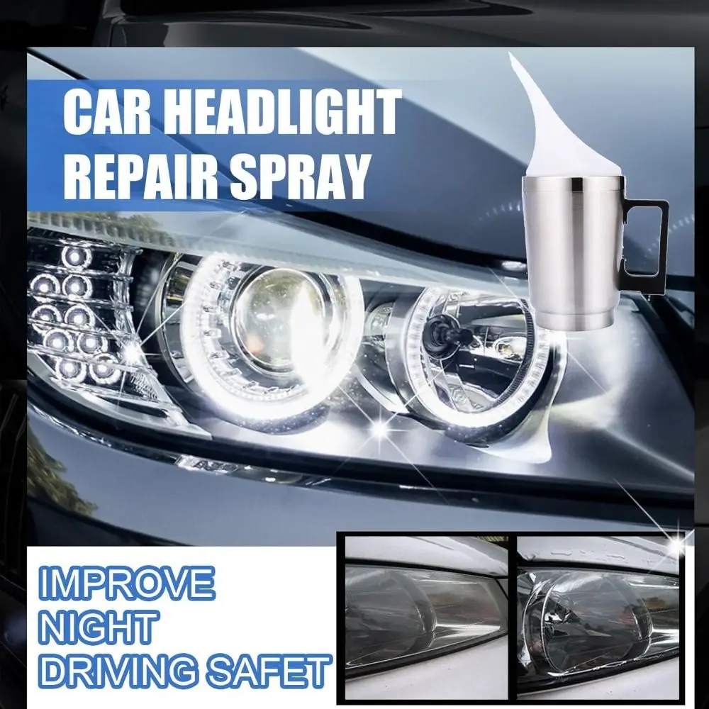 Repair Vague Vapor Headlight Restoration Kit Scratch Remover Repair Yellowed Auto Headlight Vapor Renovation Kit