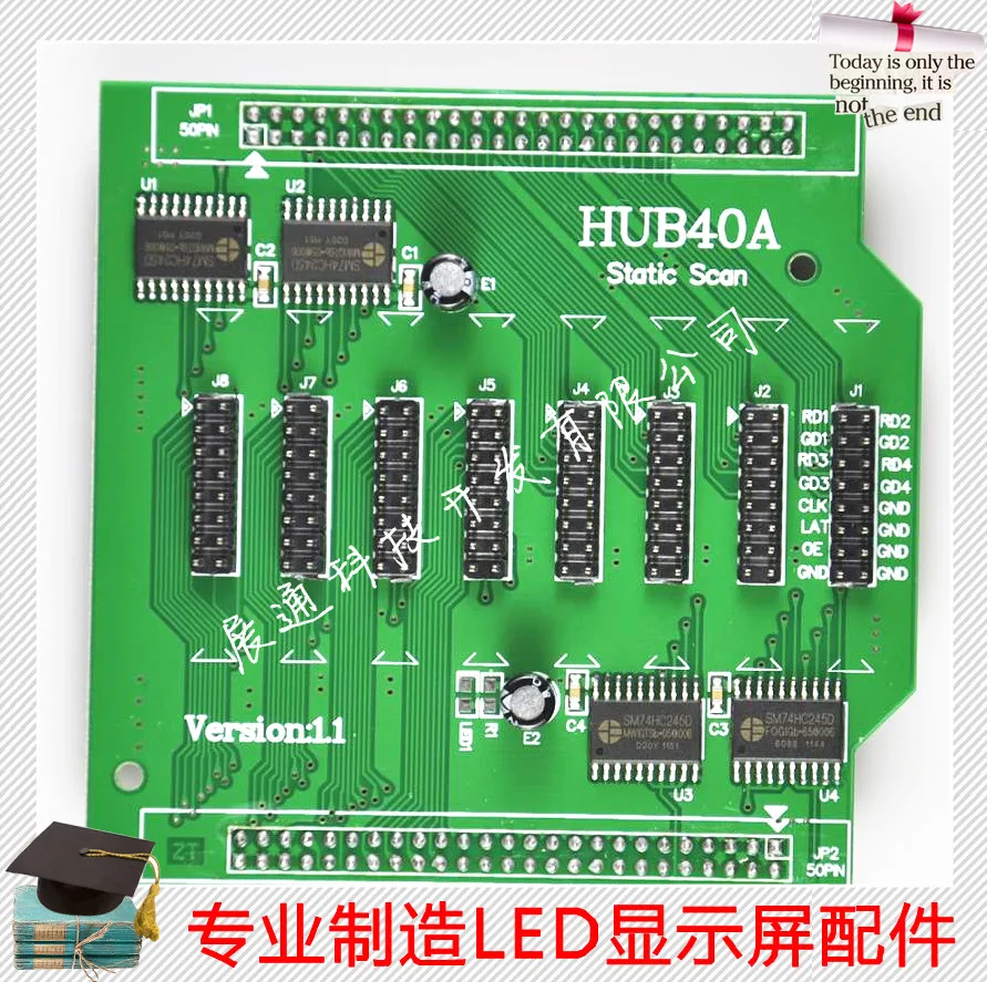 Imagem -03 - Display Led Hub40a Adaptador Hub40 Lingxingyu Carlette Geral