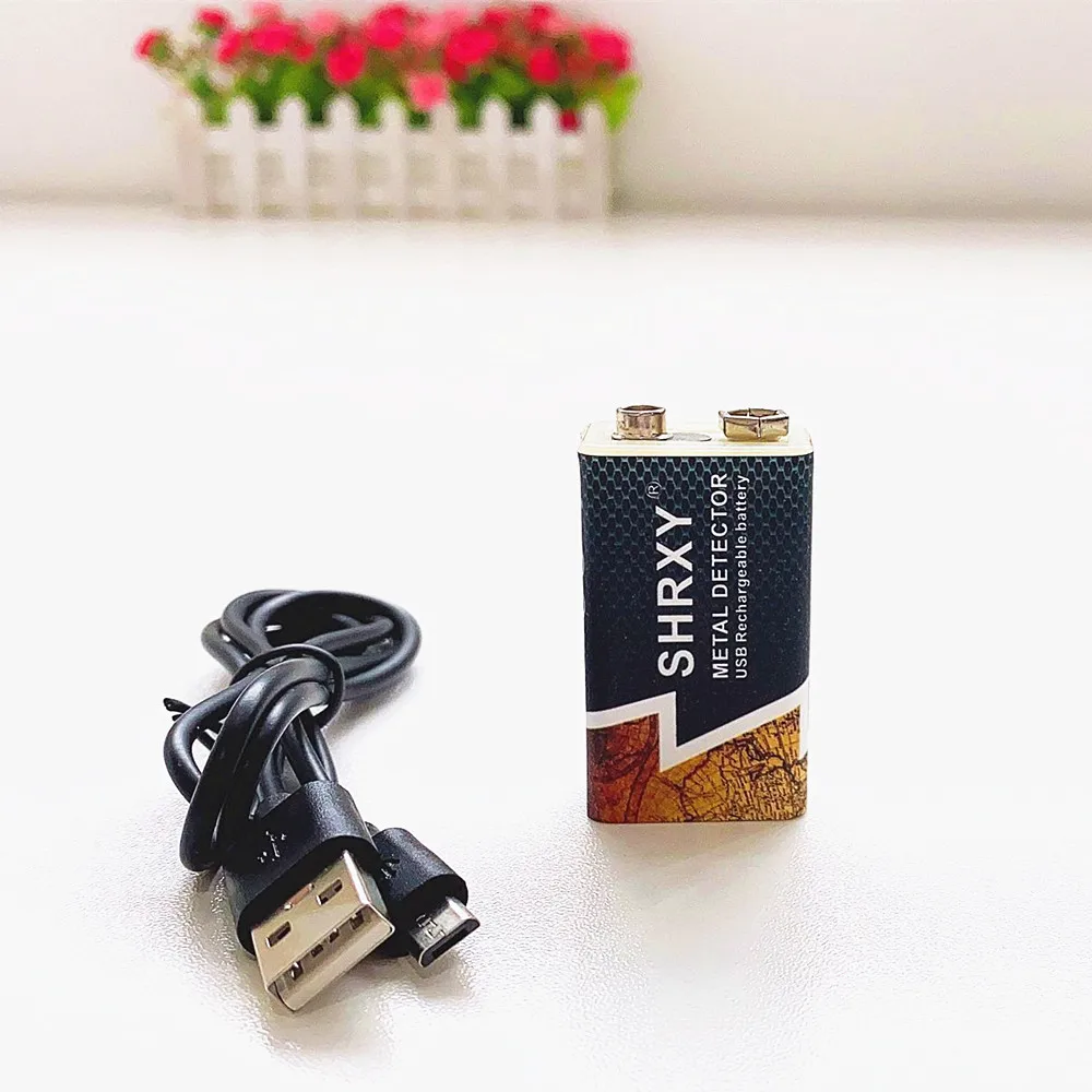 Détecteur de métaux sous-marin Q05, pointeur étanche avec batterie Rechargeable USB 9V 800ma