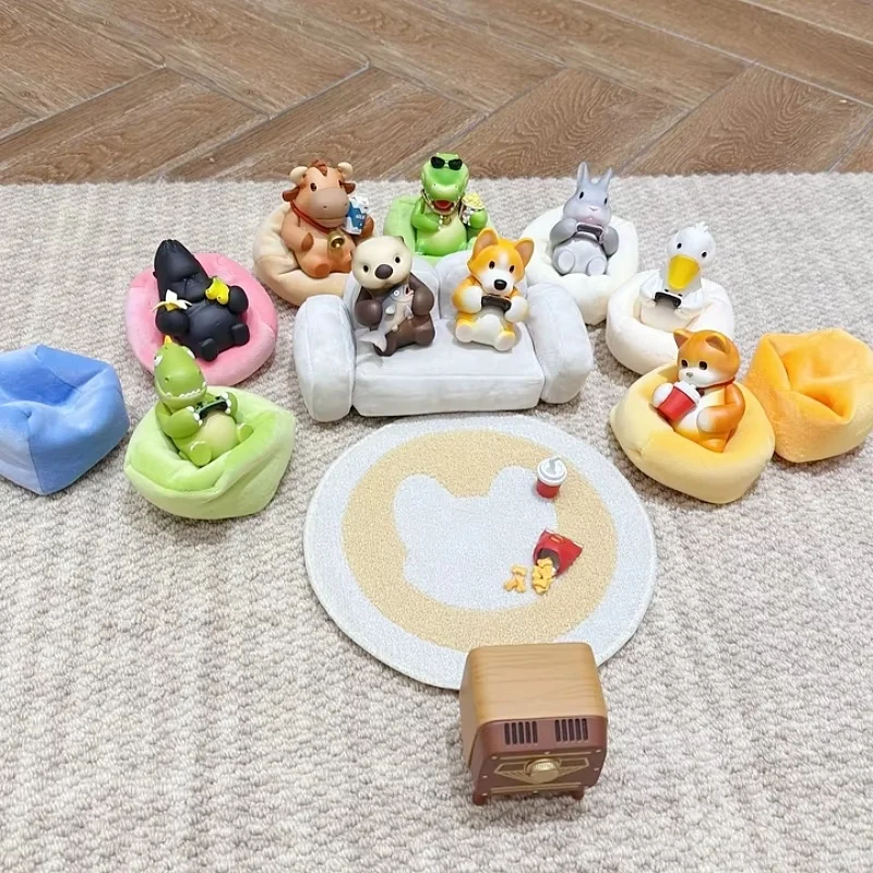 Nuovi animali da festa sdraiati Win Series V2 Fatti a mano Simpatiche figure di carote Watt Premium Room Ornament Collezionismo Giocattolo da scrivania Regalo perfetto