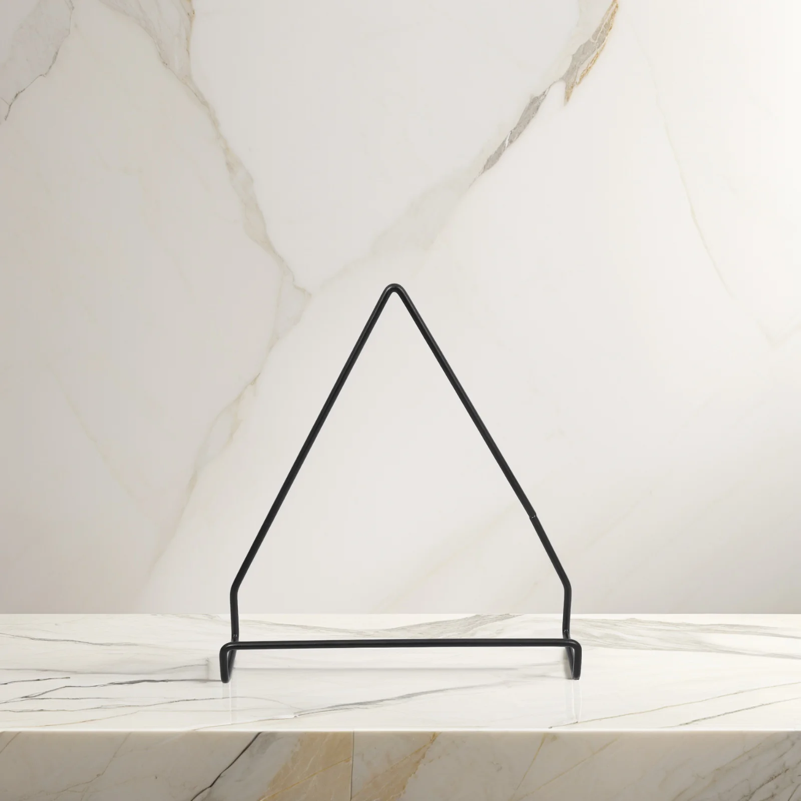 

1pcs Black Mount Record Rack for Vinyl Triangular Storage Rack Plates Magazine Storage Display Shelf Home Triangle