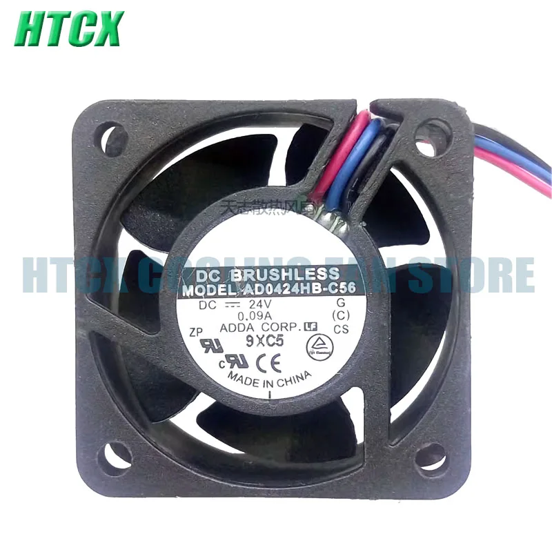 Новый оригинальный Φ AD0424HB-C56 24V 0.09a охлаждающий вентилятор