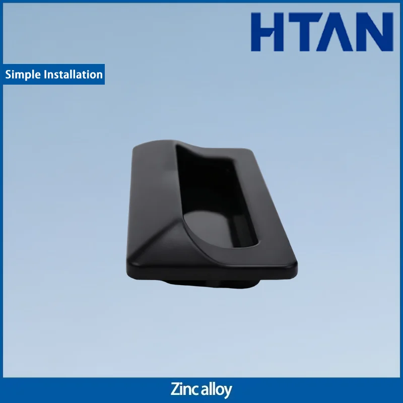 Plastic Concealed Embedded Handle Industrial Electrical Equipment Automation Machinery Cabinet Sliding Door Buckle