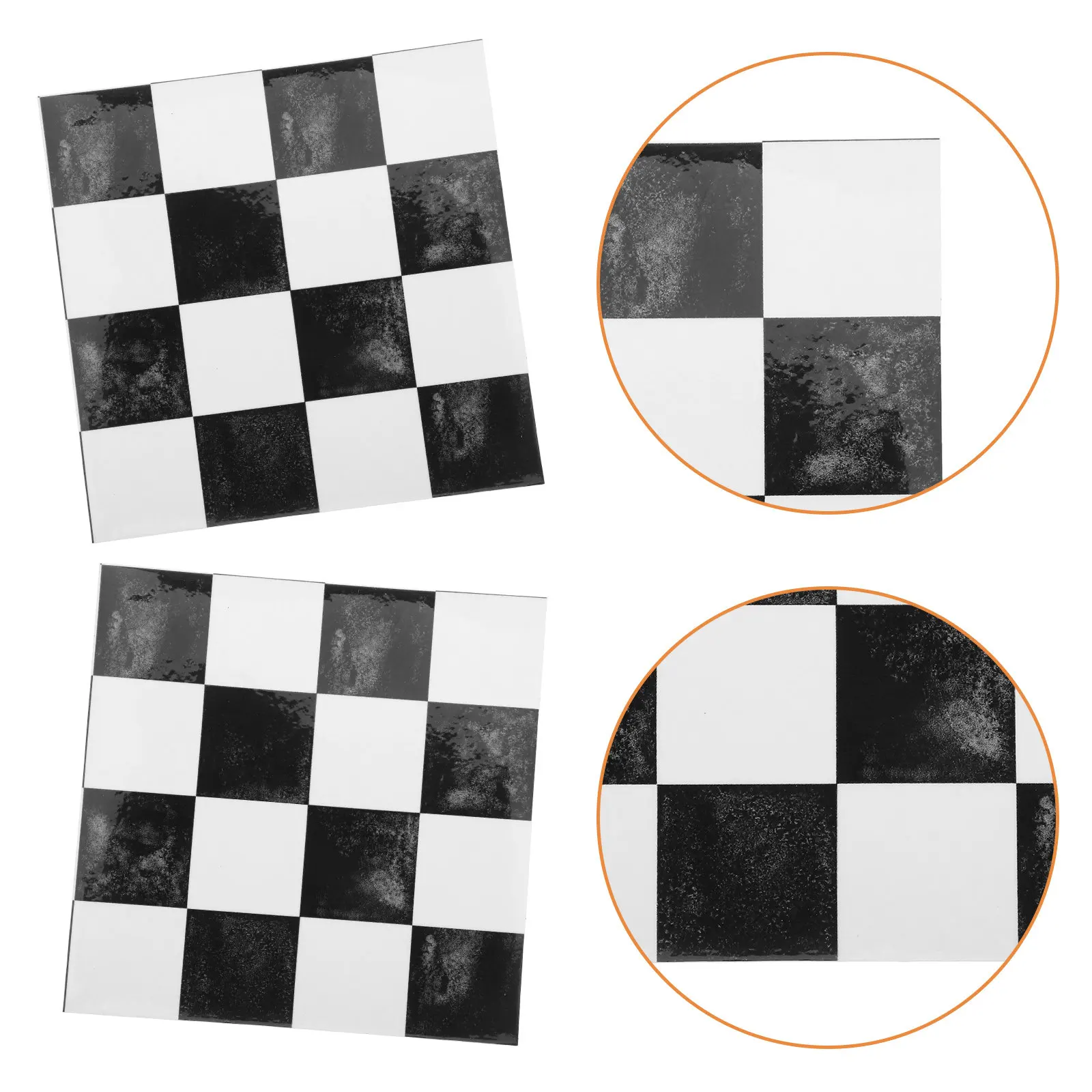 30Pcs Self Adhesive Tile Stickers Waterproof PVC Peel and Stick Backsplash for Kitchen Bathroom Walls 3D Effect Modern Wall