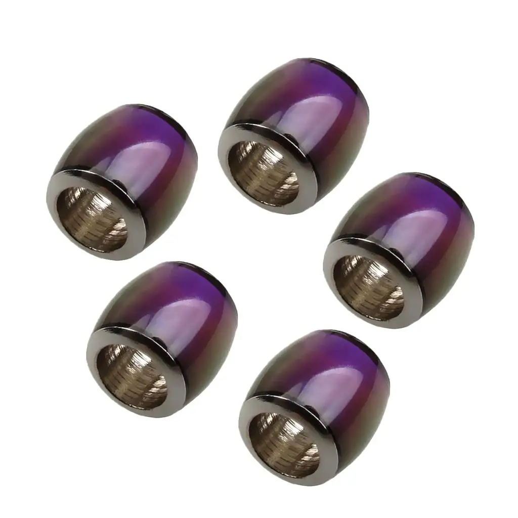 DIY Findings Mood Loose Beads Stainless Steel Barrel Spacers Temperature Sensitive for Charm Bracelet Necklace