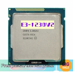 Xeon E3-1230 v2 E3 1230v2 E3 1230 v2 3.3 GHz Quad-Core CPU Processor 8M 69W LGA 1155