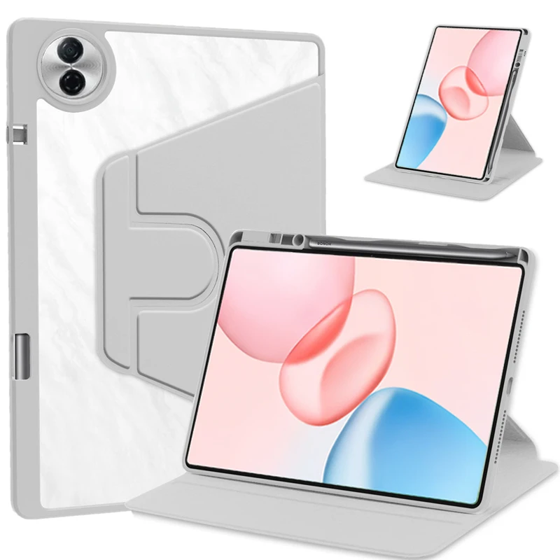 

Чехол для планшета Honor Pad 10 HEY3-W00/W10, вращающийся на 360 градусов акриловый прозрачный жесткий чехол-подставка для Honor Pad 10, чехол с держателем для ручек