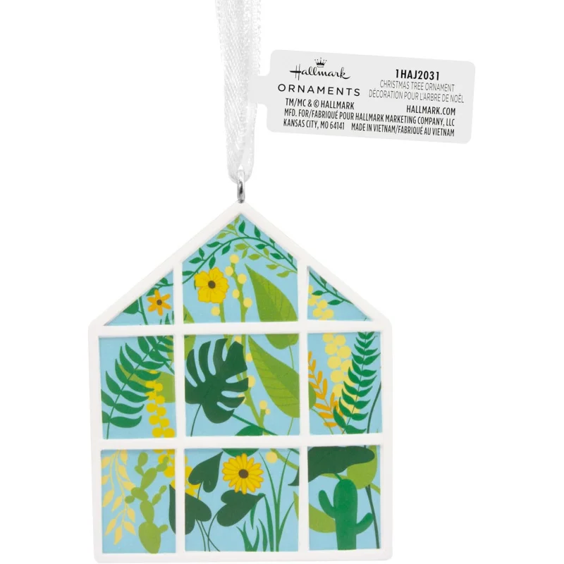 Ornamento botanico per serra