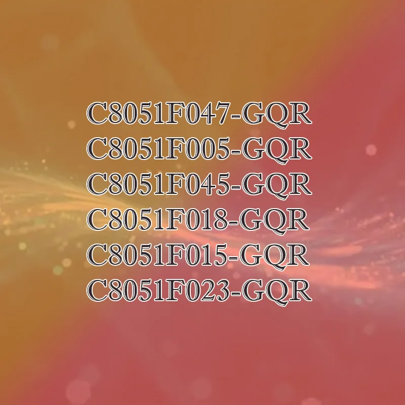 

C8051F000-GQR C8051F005-GQR C8051F015-GQR C8051F018-GQR C8051F023-GQR C8051F045-GQR C8051F047-GQR C8051F061-GQR Plastic Casing