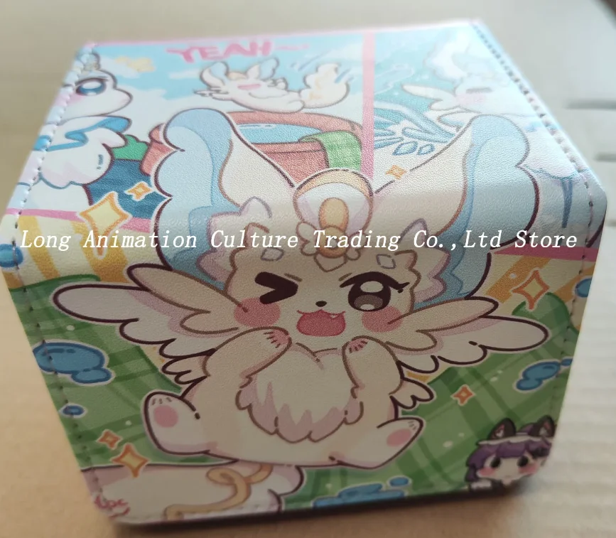 Yugioh  Traptrix Sera Deck Box Game Yu-Gi-Oh! TCG OCG PTCG Trading Cards Pu Leather Storage Box Case 100+