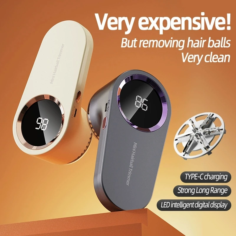 

Средство для удаления ворса для одежды, светодиодное цифровое электрическое устройство для удаления пуха, USB перезаряжаемая бритва для ткани, устройство для удаления свитера