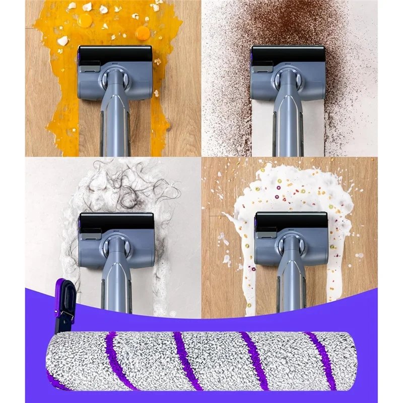 WHYY-Accessories Kit For NARWAL S20 Pro Wet Dry Vacuum Cleaner Accessories Inclue HEPA Filters & Microfiber Brush Roller