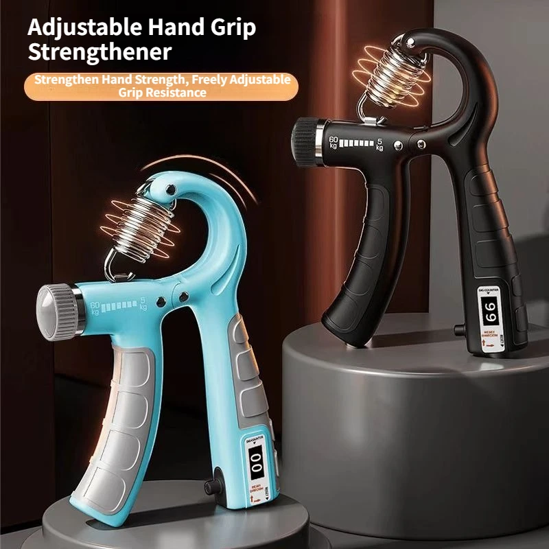Adjustable Hand Grip Strengthener Portable Hand Exerciser for Men Students Multifunctional Trainer for Wrist Power Finger