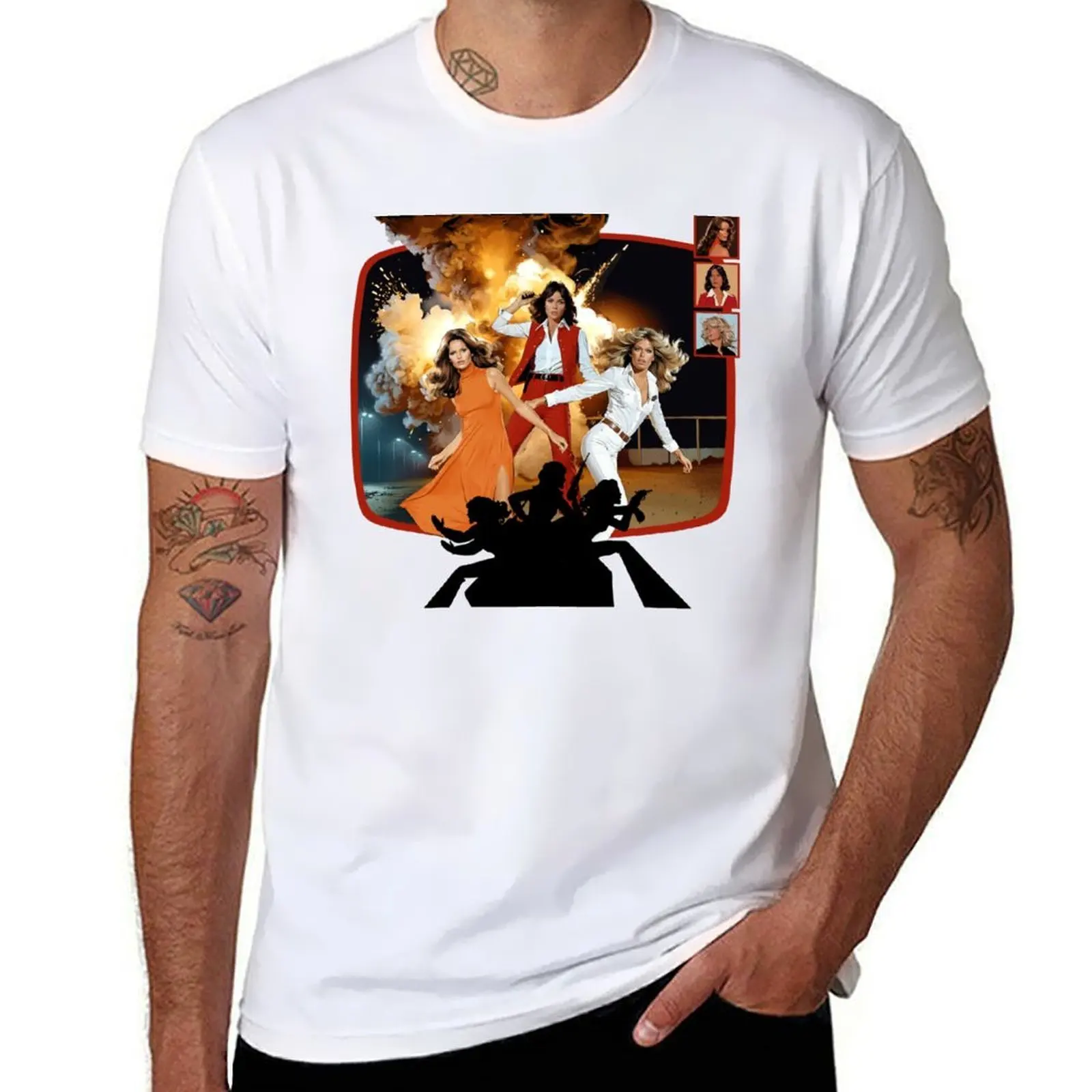 

and now they work for me T-Shirt t shirts for man pack white man t shirt heavy cotton T-Shirt