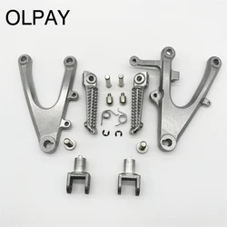 For YAMAHA YZF-R1 YZFR1 YZF R1 2004 2005 2006 Motorcycle Accessories Footrests Front Foot Pegs Pedals Rest Footpegs Bracket