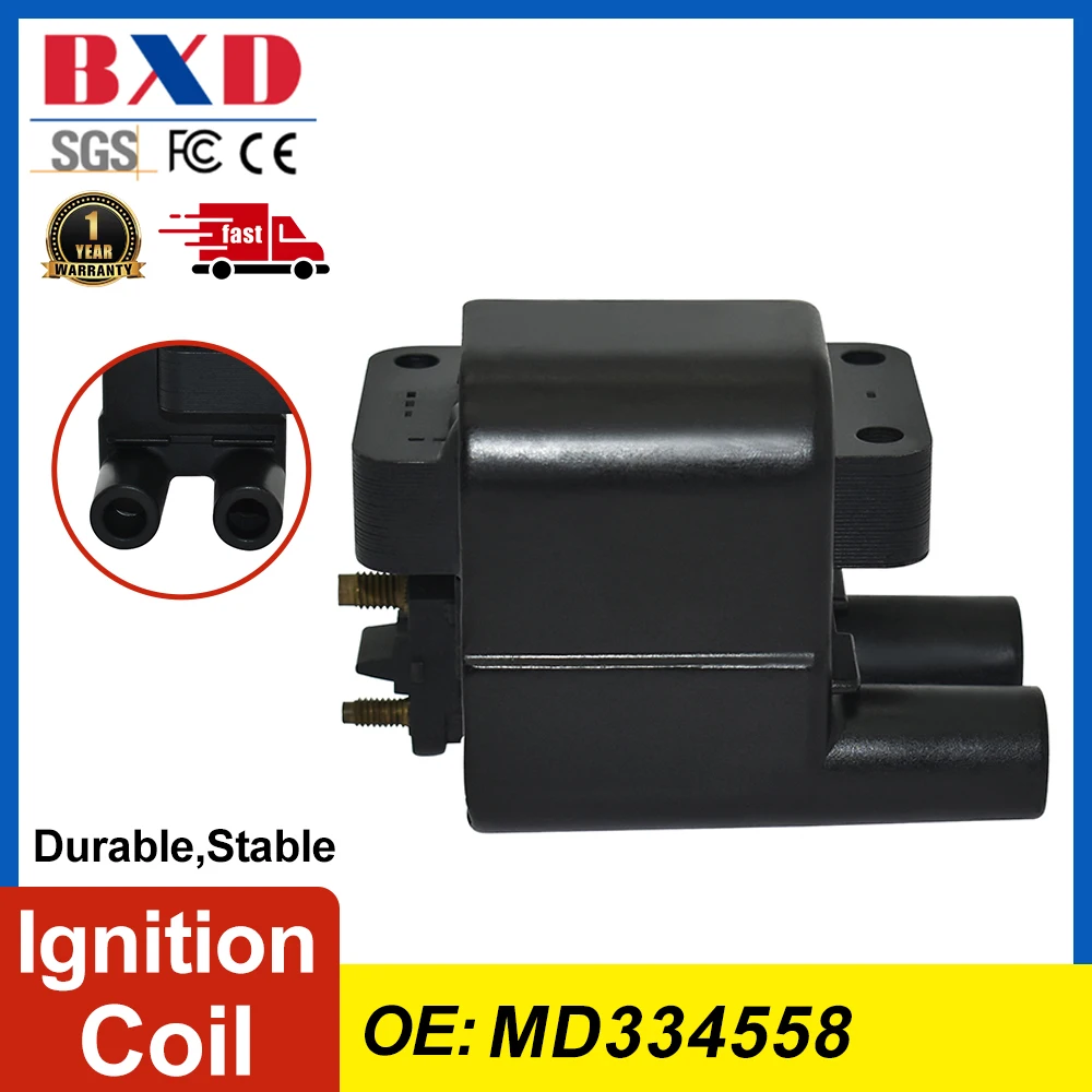 

Ignition Coil MD334558 For Dodge Stealth, Eagle Talon, Land Rover Defender, Mitsubishi 3000GT Diamante Eclipse Galant Montero