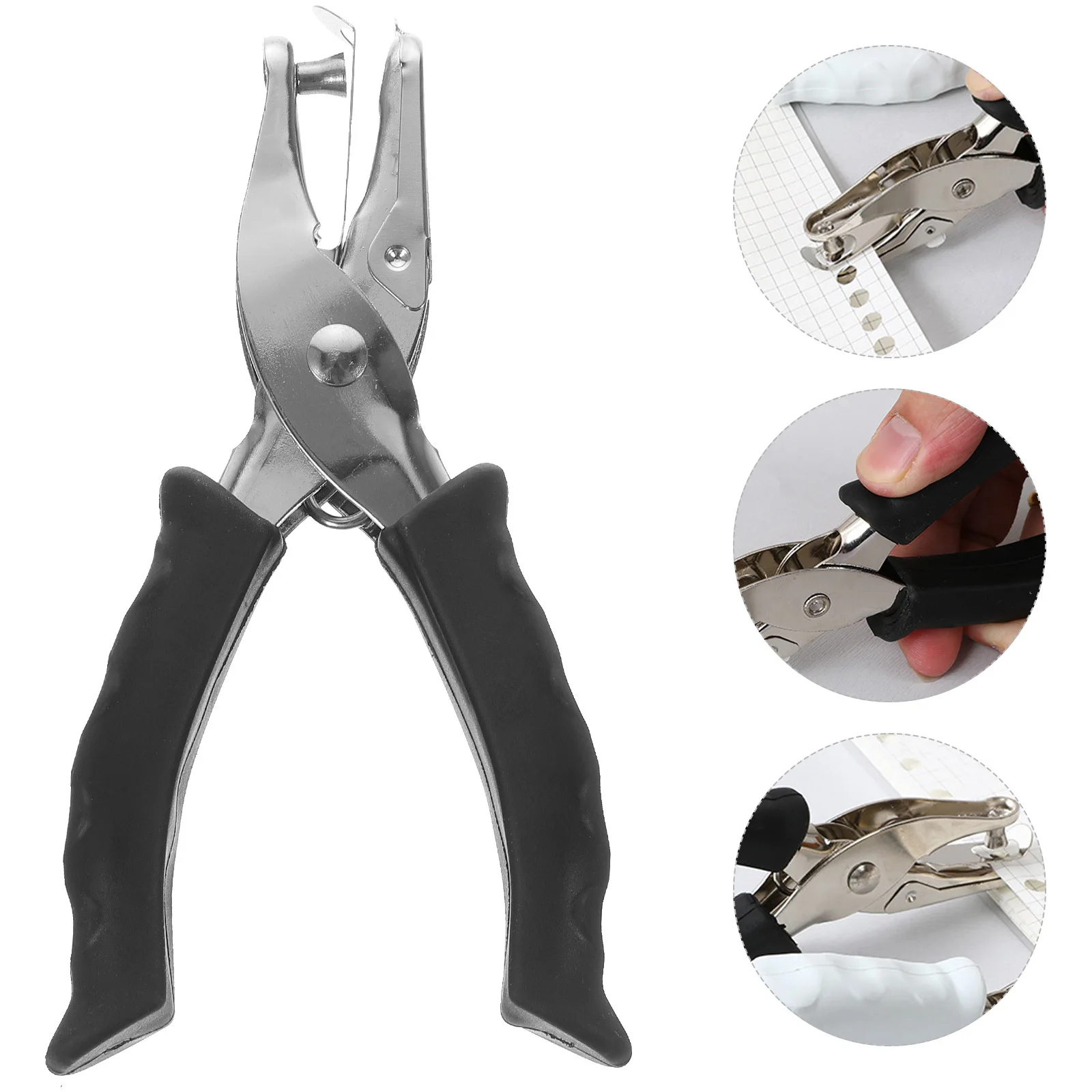 Multi-Function Portable Hole Punch Paper Puncher Office Card Home Craft Planner Tool Paper Hole Punch School Planner Puncher