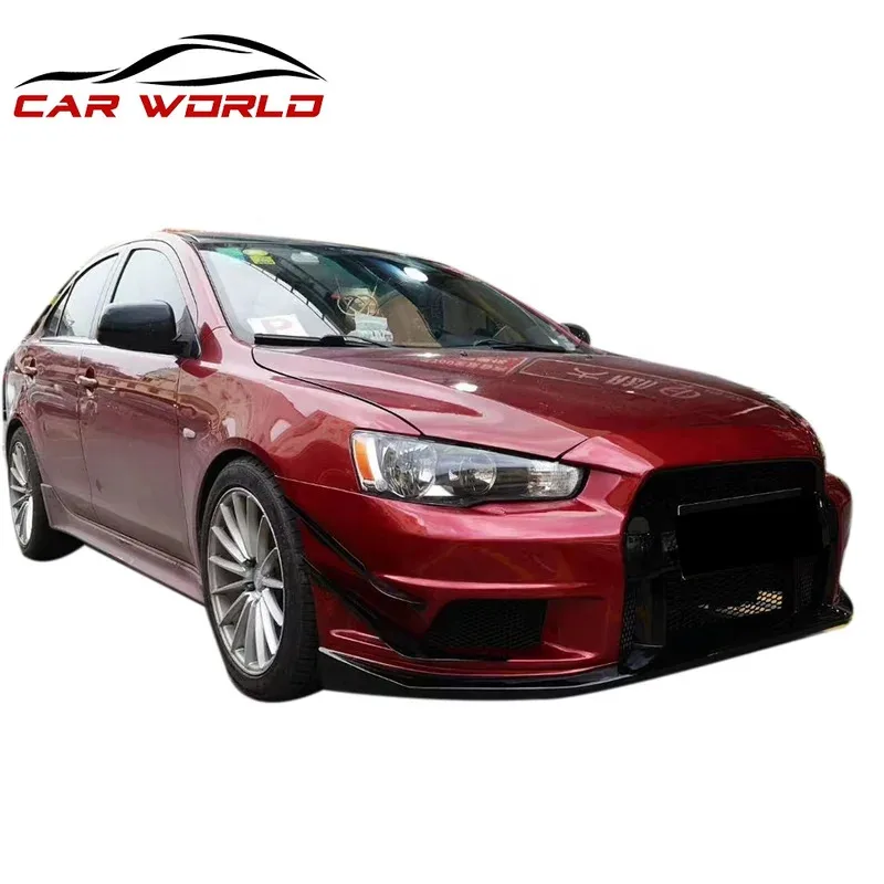 

Заводской хит продаж автомобильного бампера для 2009-2015 Mitsubishi Lancer Change to GTR Передний бампер Задний бампер Боковые юбки S Пластиковый коврик