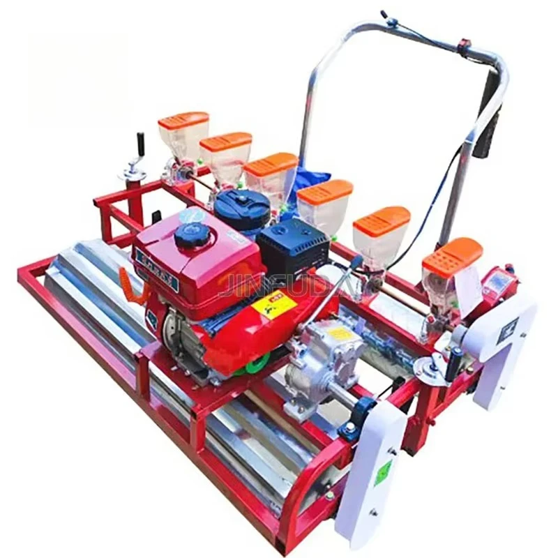 Sembradora de Semillas de Hortalizas: Okra, Alfalfa, Calabaza, Cebolla, Arroz, Sésamo, Pimiento - Máquina Sembradora Pequeña para Plantar Semillas