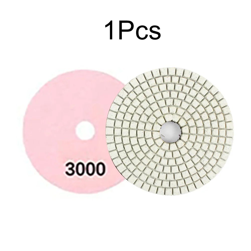 4 Zoll 100mm Diamant polier pad Nass-/Trocken-Polierscheiben-Schleif werkzeug zum Schleifen von Marmor-Granit-Beton-Schleif arbeits platten