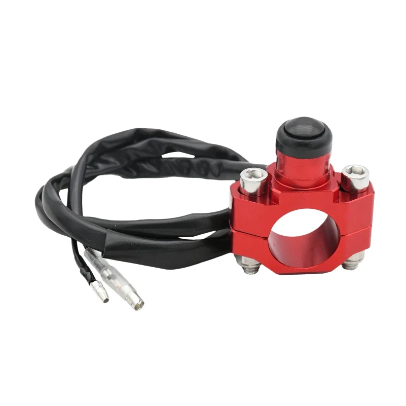 Motorcycle switch modification accessories CNC aluminum alloy spotlight power switch start function switch control