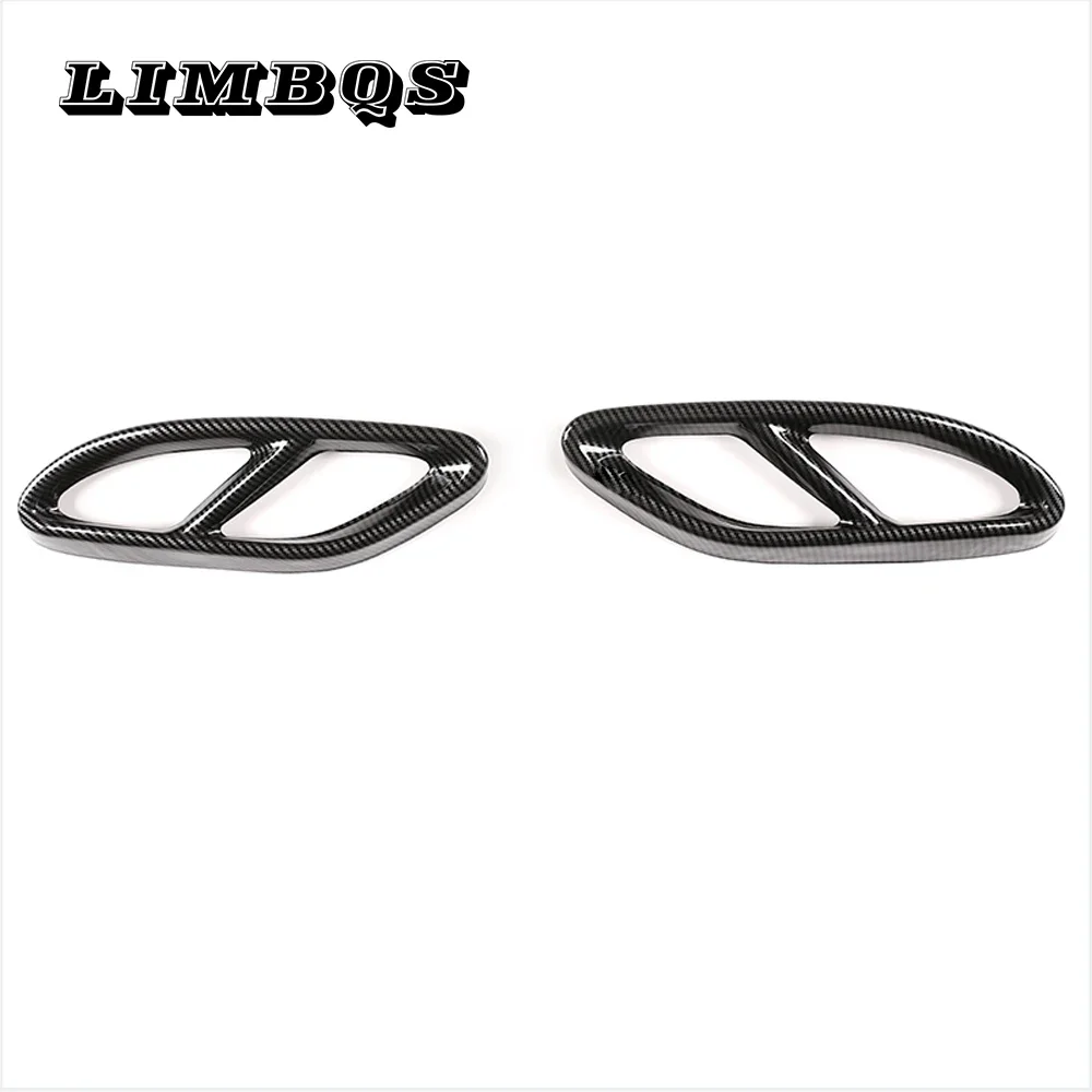 Car Exhaust Tip Muffler Pipe Cover For Mercedes Benz A Class W176 B class w246 W212 W213 W205 X253 C180 C200 tail pipe