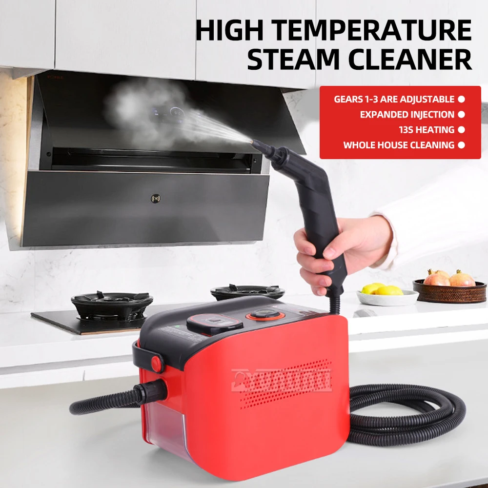 High Quality Handheld Steame Cleaning with Multiple Brush Air Conditioner Kitchen Hood Car Steam Clean Machine