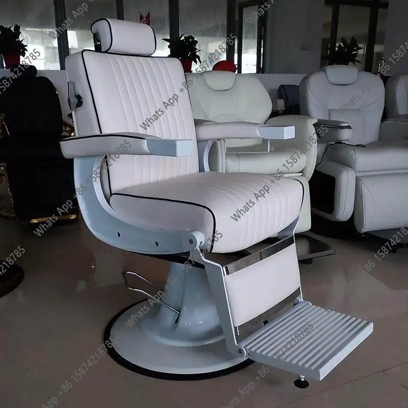 Bn Retro Oil Head Chair Men's Museum Hair Cutting And Hairdressing Rely On Upside Down Shaving, Shaving, Perming And Dyeing
