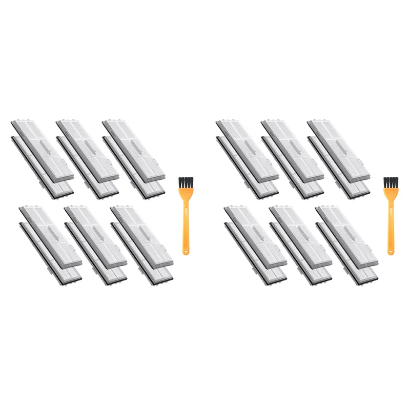 SANQ 24X مرشحات HEPA لـ Roborock S8 Pro Ultra / S8+ / S8 / S7 / S7+ / S7 Maxv / S7 Maxv Plus / S7maxv Ultra مكنسة كهربائية