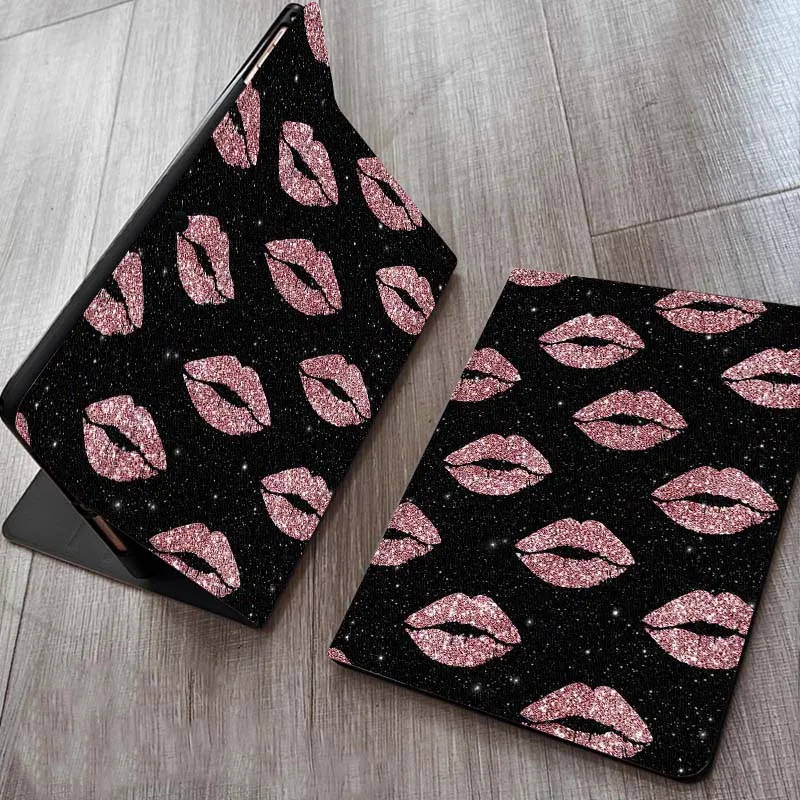 

Heart Shape Lipstick Kisses Case For OPPO Realme Pad Air X 10.36 11 Inch Tablet