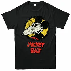 MICKEY RAT T-SHIRT Mouse Hunt Top Mouse punk Ratatouille Adult & kids Tee Top
