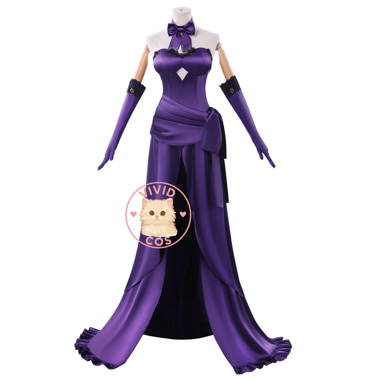 Fate Grand Order Jeanne D'Arc Alter Santa Night Cena Carnevale Abito formale Costume cosplay Abito anime completo bidimensionale