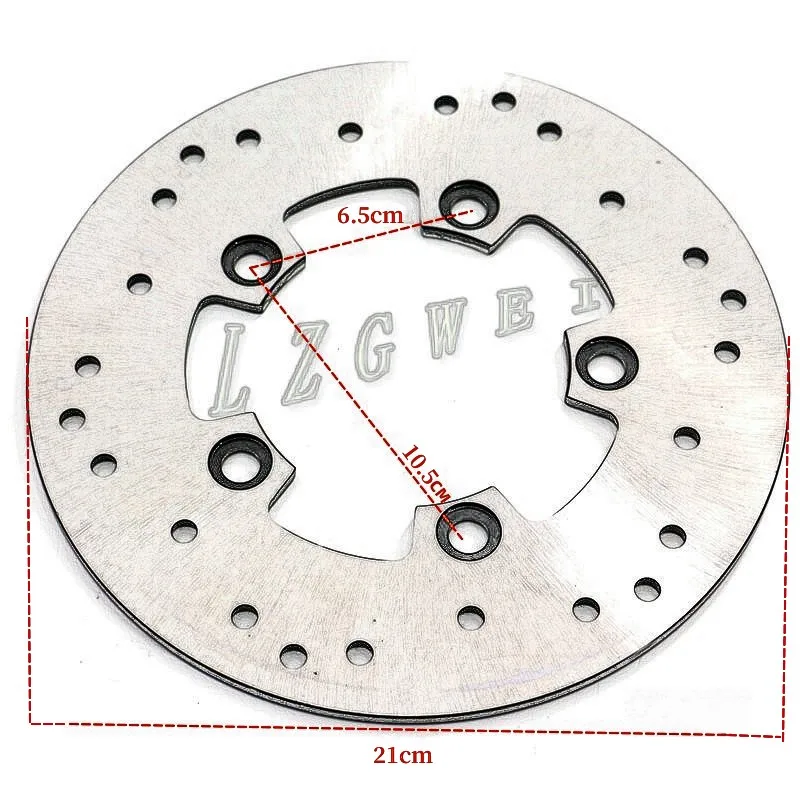 Motorcycle Stainless Steel Rear Brake Disc Rotor For Suzuki AN250 2007-2008 AN400 AN 400 2007-2015 AN 250 400 Skywave/Burgman