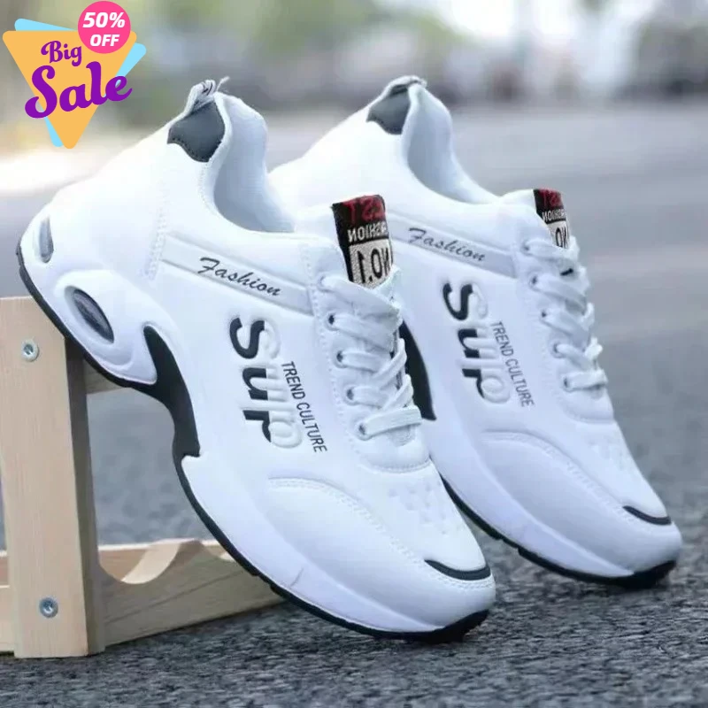 

Men Sports Shoes Autumn Winter Korean Edition Trend Waterproof Running Tenis Basketball Durable Shock Absorbing Casual Shoes