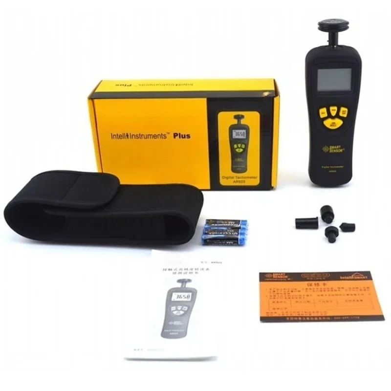 AR925 tachometer, digital display v non-contact motor speed meter