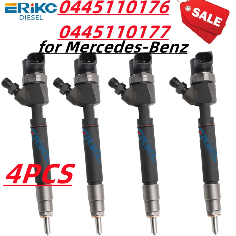 

НОВЫЙ 0445110176, высококачественный инжектор 0445110177 6480700187 A6480700187 0986435135 ДЛЯ Mercedes-Benz 0 445 110 177